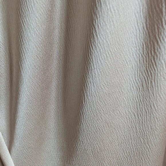 NWT Mango Satin Palazzo Trousers Pants Elastic Waist Drawstring Pull-on Large - Picture 5 of 11